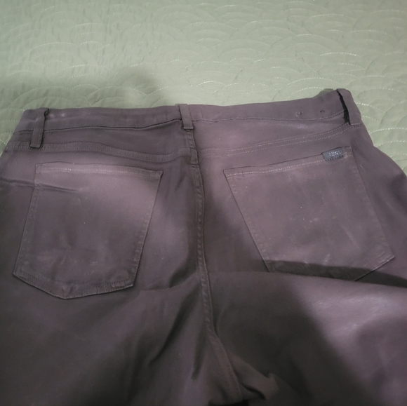 Jen7 by 7 for All Mankind Coated Brown Jeans - Picture 3 of 4